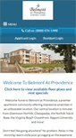 Mobile Screenshot of belmontatprovidence.com
